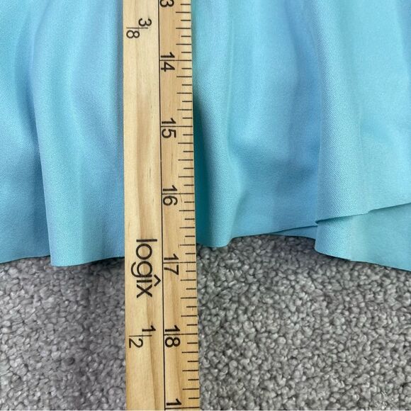 Greg Norman Crossover Flounce Pull On Skort Women’s Large Blue Golf Tennis - Picture 13 of 14